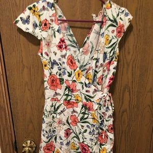 Hollister floral romper